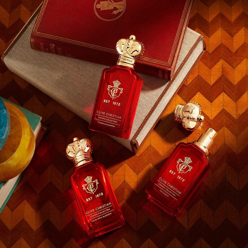 CLIVE CHRISTIAN CROWN COLLECTION TRAVEL SET PARFUM 3 X 10ml