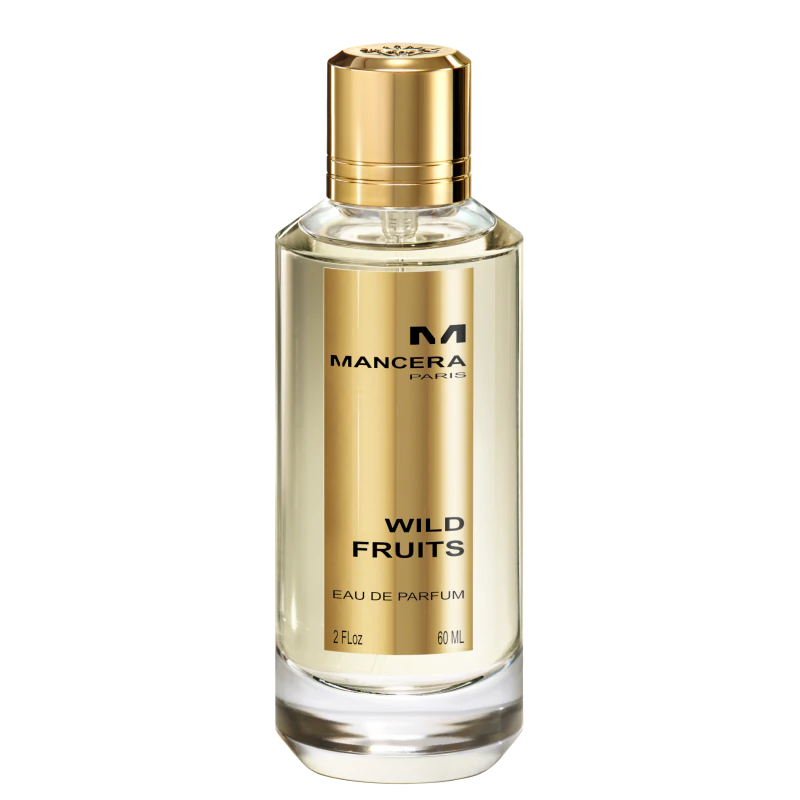 Mancera Wild Fruits, sparkling citrus and juicy fruits with elegant florals over soft musk and woods, bright, luxurious and lon