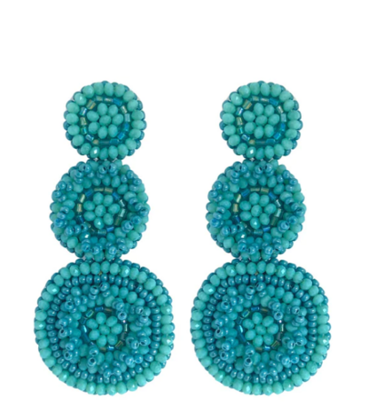 LIV EARRINGS - TURQUOISE