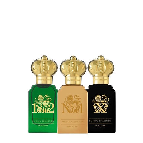 CLIVE CHRISTIAN ORIGINAL COLLECTION TRAVEL SET MASCULINE PARFUM 3 X 10ml