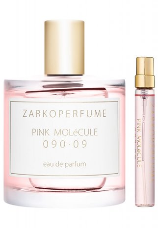 pink molecules perfume