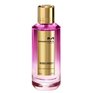 A luminous fruity floral gourmand blending rose, juicy peach and creamy vanilla over a soft musky base.